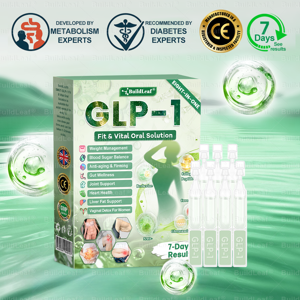 🎁 Only 5 boxes left! Extra 45% off 𝐵uil𝗱𝐿ea𝐟® 𝑮𝐋𝑃-1 8-in-1 Oral Liquid! Help you shape your perfect body and stay healthy. Miss it now or you'll have to wait until next year.