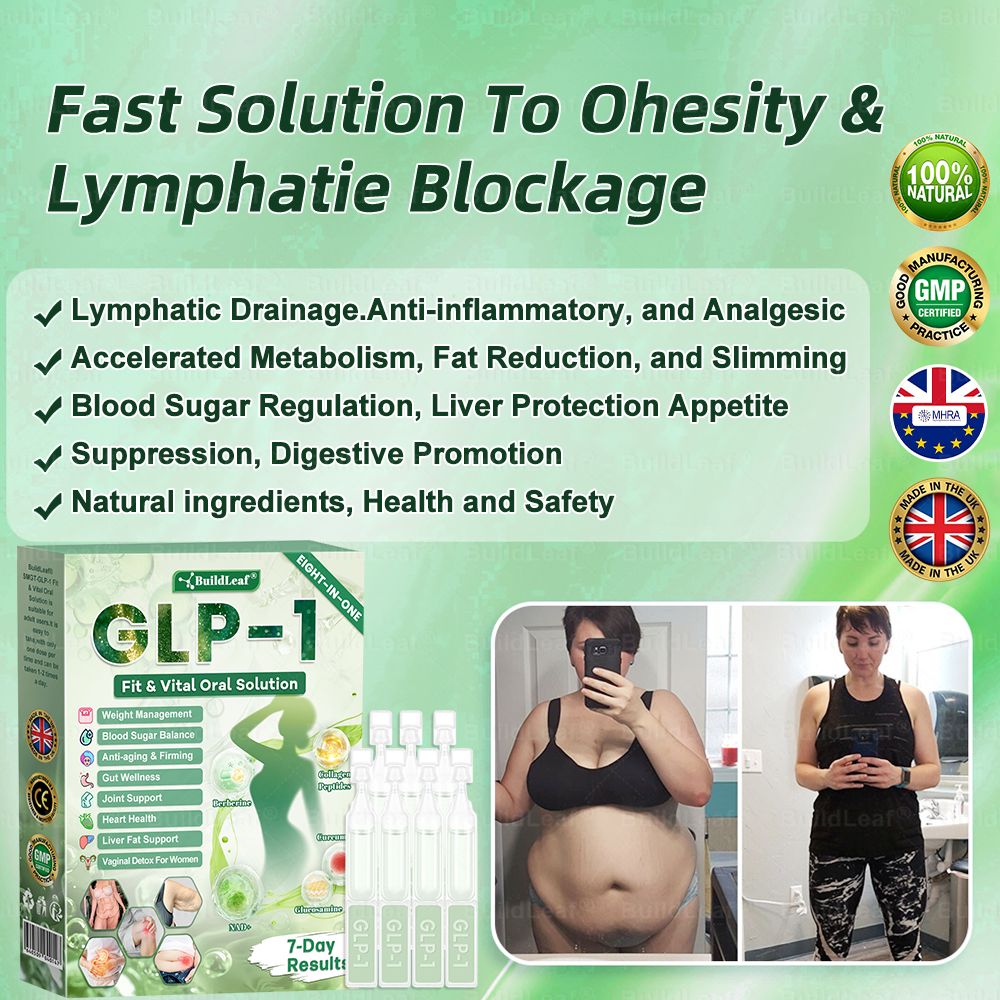 🎁 Only 5 boxes left! Extra 45% off 𝐵uil𝗱𝐿ea𝐟® 𝑮𝐋𝑃-1 8-in-1 Oral Liquid! Help you shape your perfect body and stay healthy. Miss it now or you'll have to wait until next year.